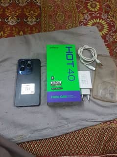 infinix hot 40 10/10 Mobil full box ha