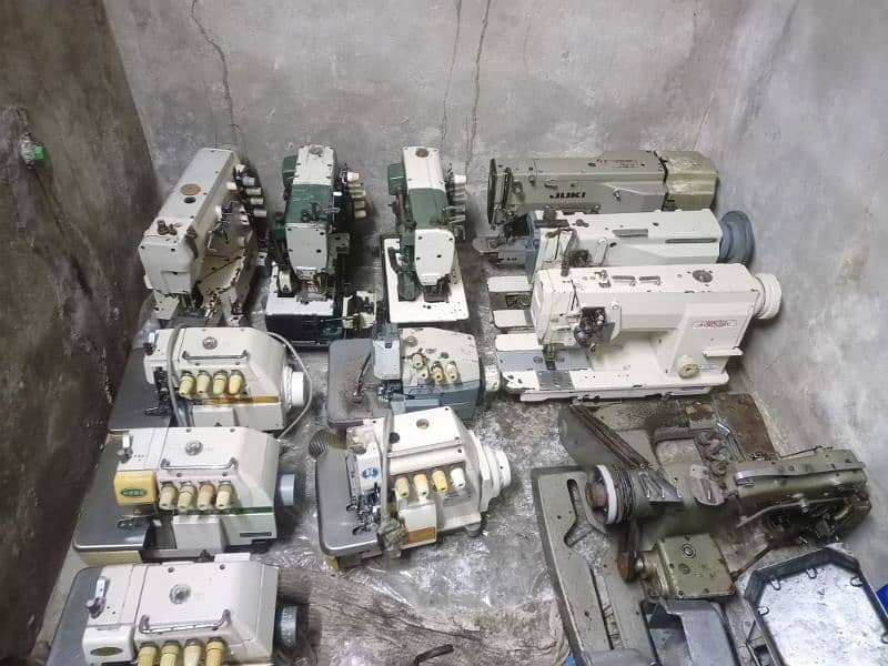 Japnese Special Sewing Garments Machines - Complete Setup Urgent Sale 10