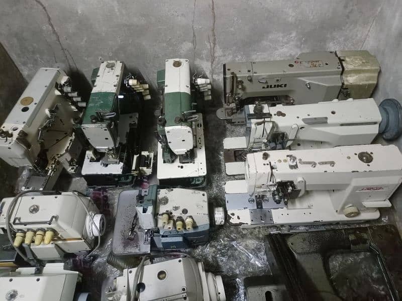 Japnese Special Sewing Garments Machines - Complete Setup Urgent Sale 12