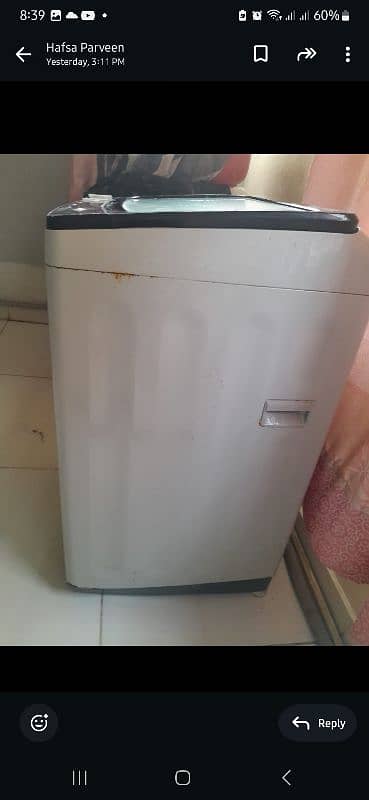 Haier 8.5 kg . . . full automatic machine 2