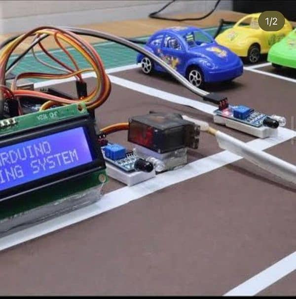 Arduino car parking student project 1