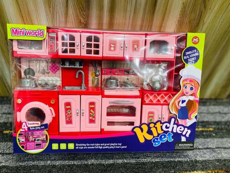 Kitchen set for baby girls 0