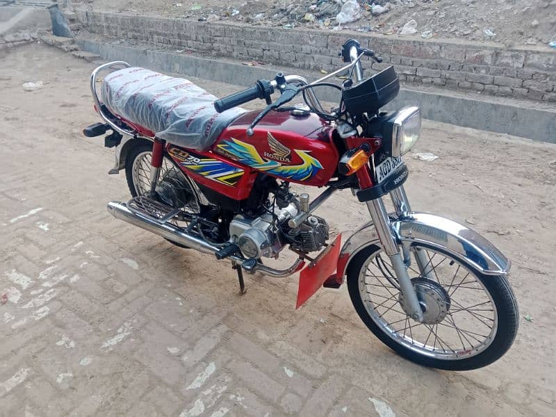 Honda CD 70 motorcycle for sale model 2021 03057210160//03456561380 8