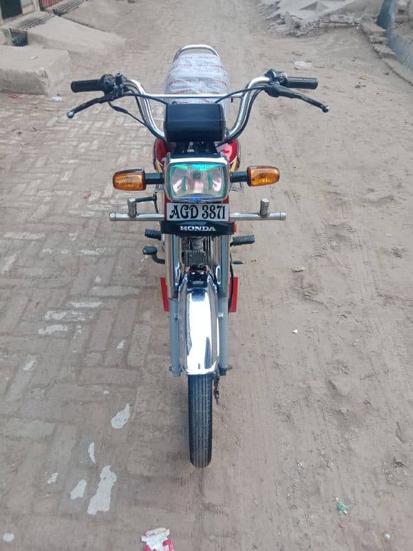 Honda CD 70 motorcycle for sale model 2021 03057210160//03456561380 12