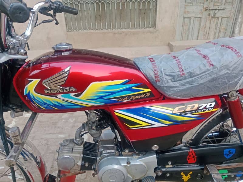 Honda CD 70 motorcycle for sale model 2021 03057210160//03456561380 16