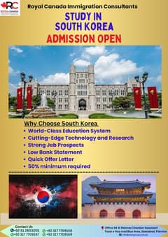 Study In South Korea , Consultancy , Study Visa