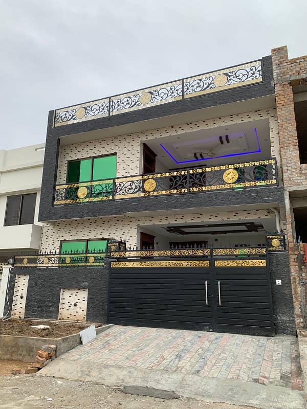 8 Marla Brand New Double Unit House. Available For Sale in F-17 Islamabad. 0