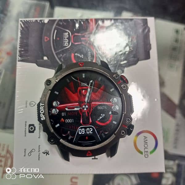 New Tf10 AMOLED Screen Smartwatch HD display 3