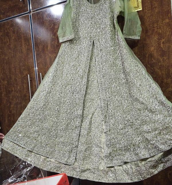 Bridal walima dress (Pista color) 0