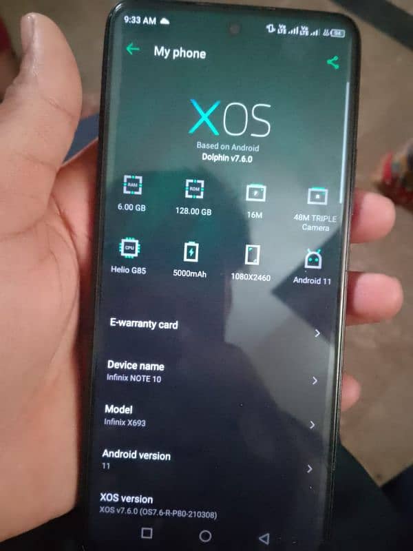 Infinix note 10 7