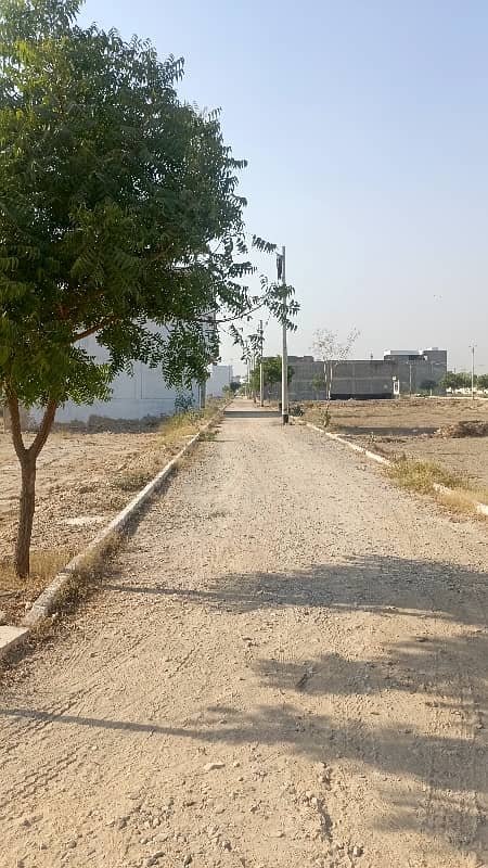 120 Sq Yard Corner Plot For Sale in PIR AHMED ZAMAN TOWN BLOCK 1 (0-3-1-3-2-1-0-0-5-4-7) 4