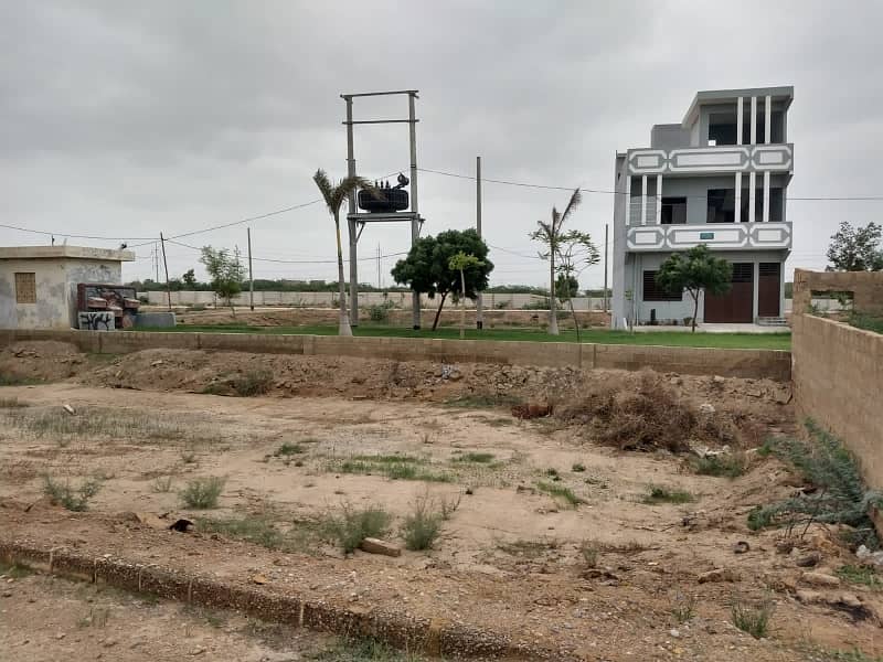 120 Sq Yard Corner Plot For Sale in PIR AHMED ZAMAN TOWN BLOCK 1 (0-3-1-3-2-1-0-0-5-4-7) 8