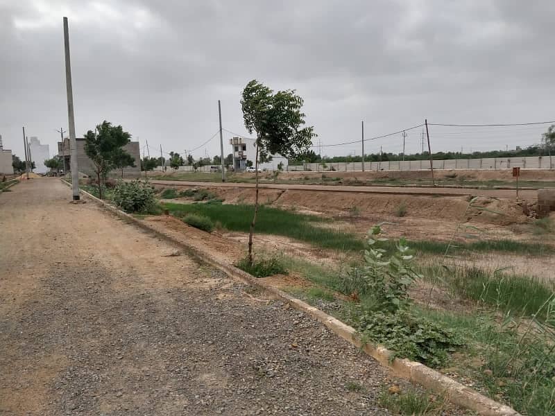 120 Sq Yard Corner Plot For Sale in PIR AHMED ZAMAN TOWN BLOCK 1 (0-3-1-3-2-1-0-0-5-4-7) 10