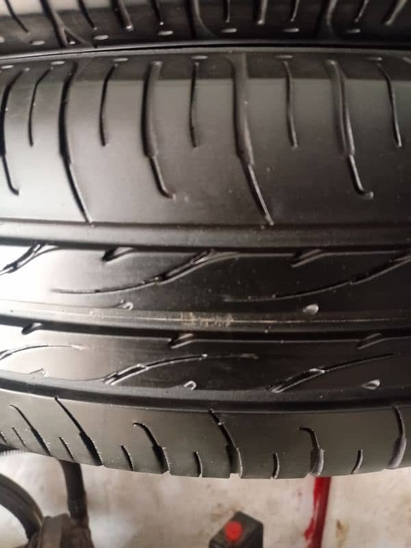 1.65. 70. R. 14 Dunlop 2 tyres imported 0