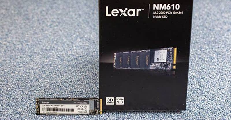 Lexar 1 TB SSD with warranty 0