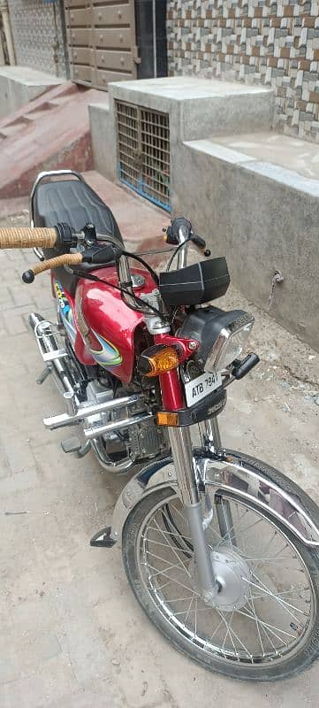 Honda CD 70 for sale 2023 model 2024 sticker 4