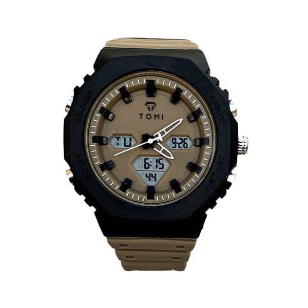 Tomi T-217  Dual Time  Sports Watch 4