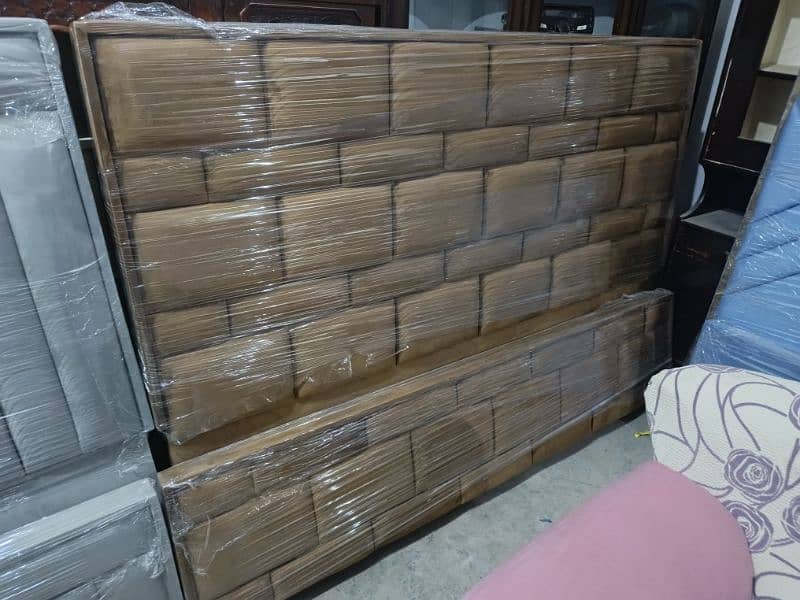 Wooden bed/poshish bed/King size bed/Double Bed/ Valvet bed 3