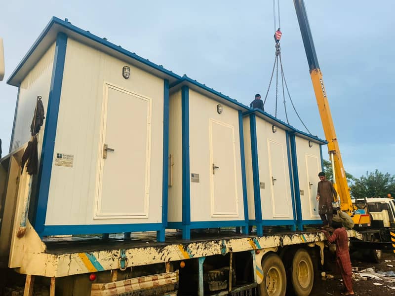 site office container office prefab cabin portable toilets cabin dry 3