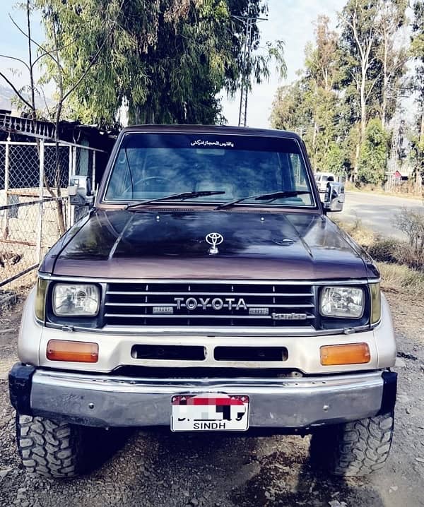 Toyota Land Cruiser 1990 for sale and Exchange 2