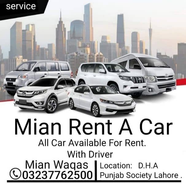 Mian Rent A Car. Ghazi Road Lahore 10