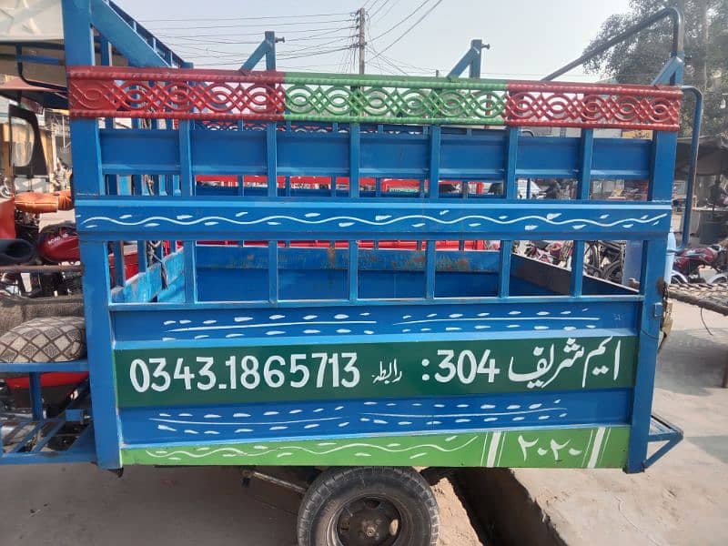 Good condition united 100 cc loader Rickshaw for sale 1