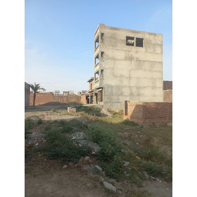 3 Marla Commercial Plot For Sale In Pak Arab Housing Scheme Lahore 1