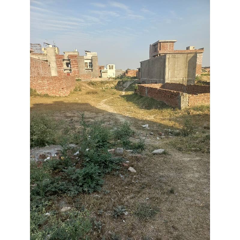 3 Marla Commercial Plot For Sale In Pak Arab Housing Scheme Lahore 3