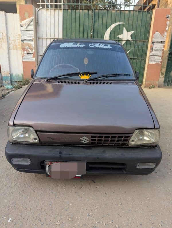 Suzuki Mehran VX 1991 6