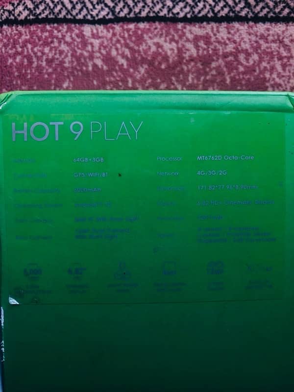 infinix hot 9 play 3/64gb nonpta 4