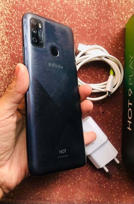 infinix hot 9 play 3/64gb nonpta 5