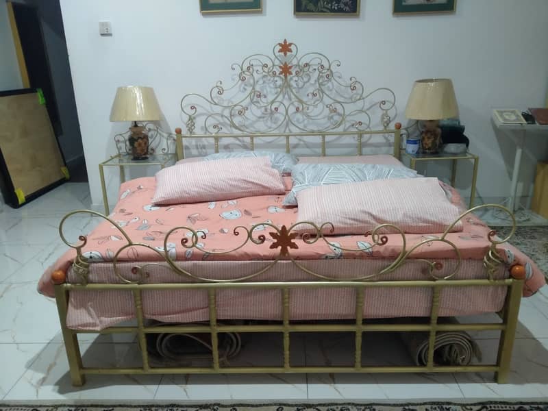 wrought Iron Bedroom set 1