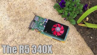 2gb Amd R5 340x gpu like new condition