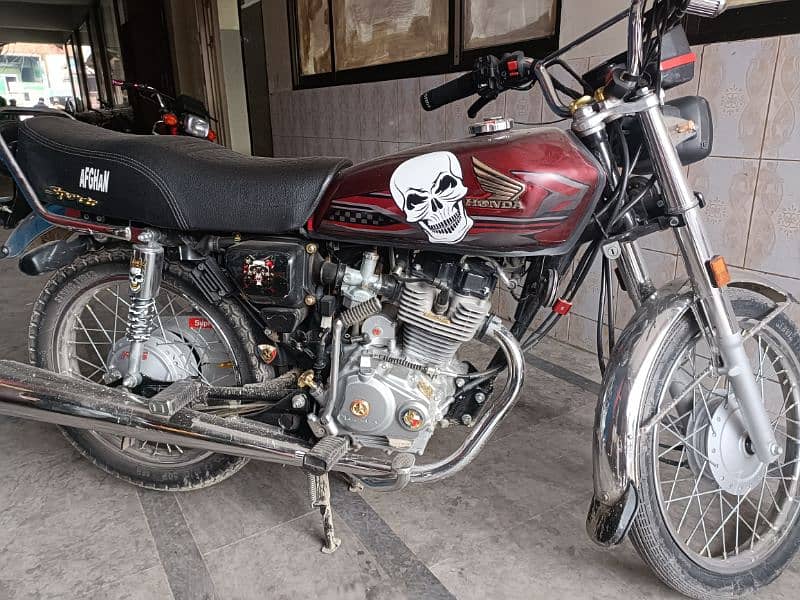 Honda 125 self start for sale in good condition 6