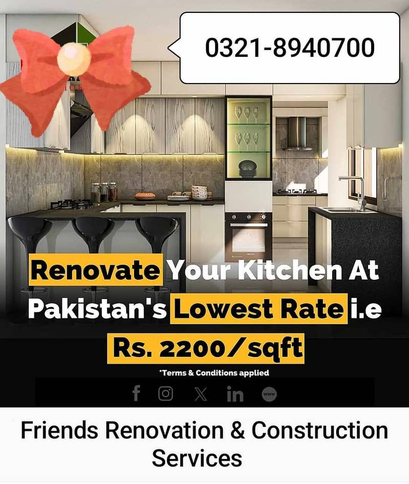 Renovation & Remodeling Services in Karachi 0321-9238855 1