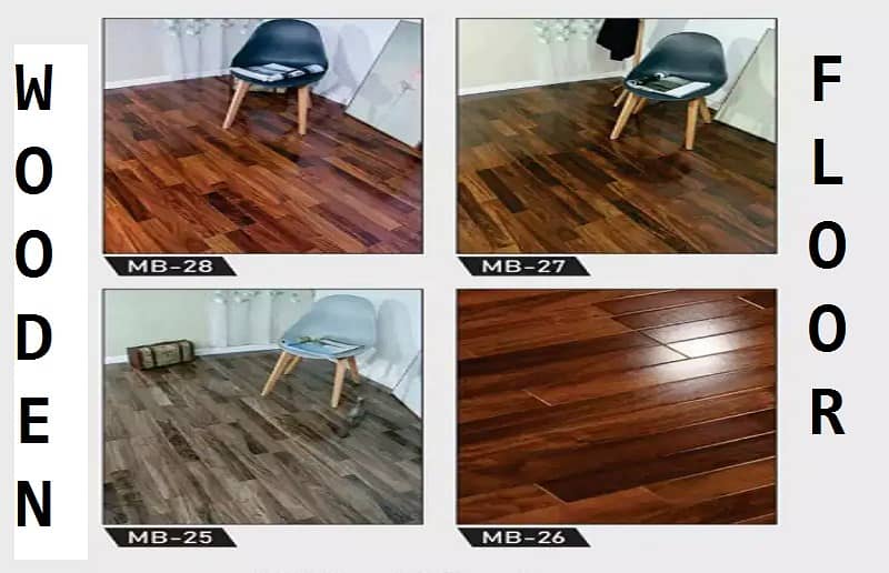 Vinyl Floor PVC Panel Wood Floor AGT Wood/wallpapers/window blinds 13