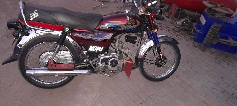 Honda cd 70 good condition contact 03016143330 1