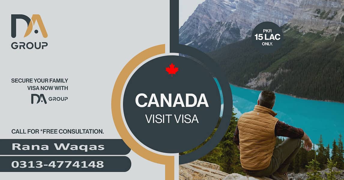 CANADA VISIT VISA WITH MULTIPLE ENTRY 0