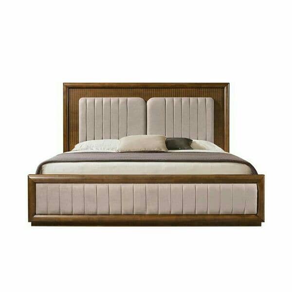 Double Bed/King Size Bed/Wooden Bed/Polish Bed/Deco Bed/Bed set 1