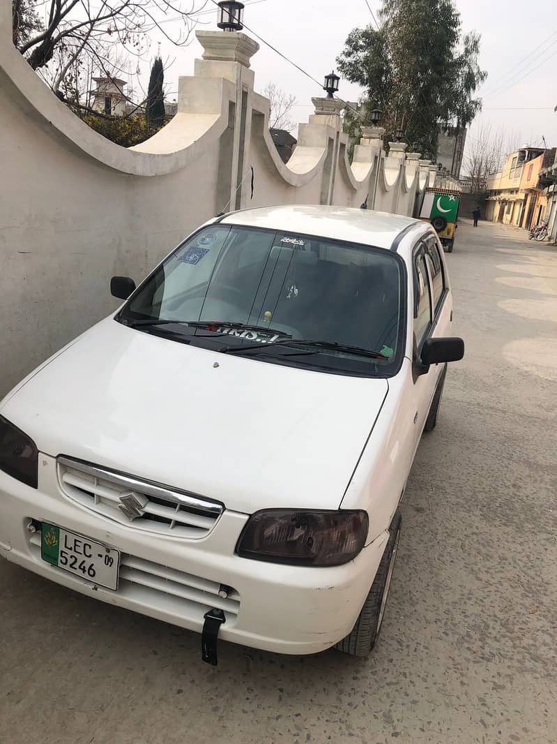 Suzuki Alto Vxr 2009 model lahore number 0