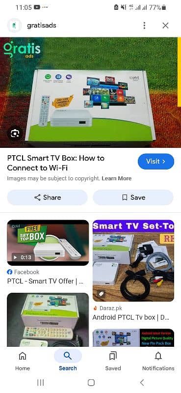 ptcl smart tv box 0