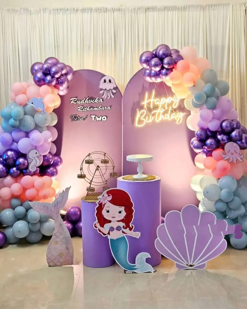 Birthday party services,Event planners, Balloon decore,Bridal Shower 18