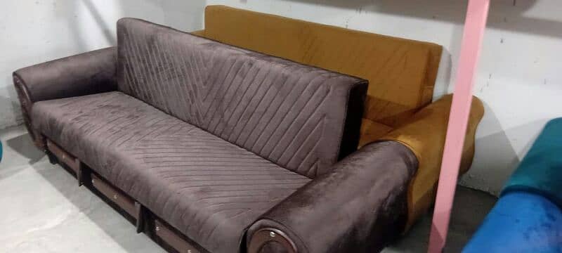 sofa come bad wood molty foam 2