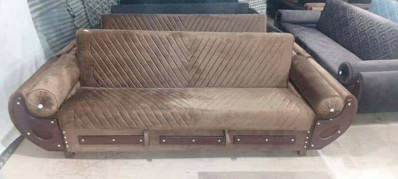 sofa come bad wood molty foam 14