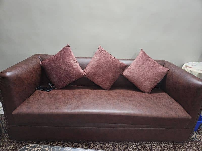 5 seater leather sofa 9