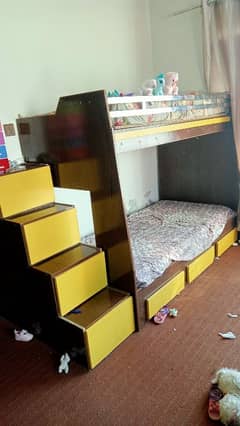 Bunk bed,kids bed, children bed, double bed, girls bed, boys bed