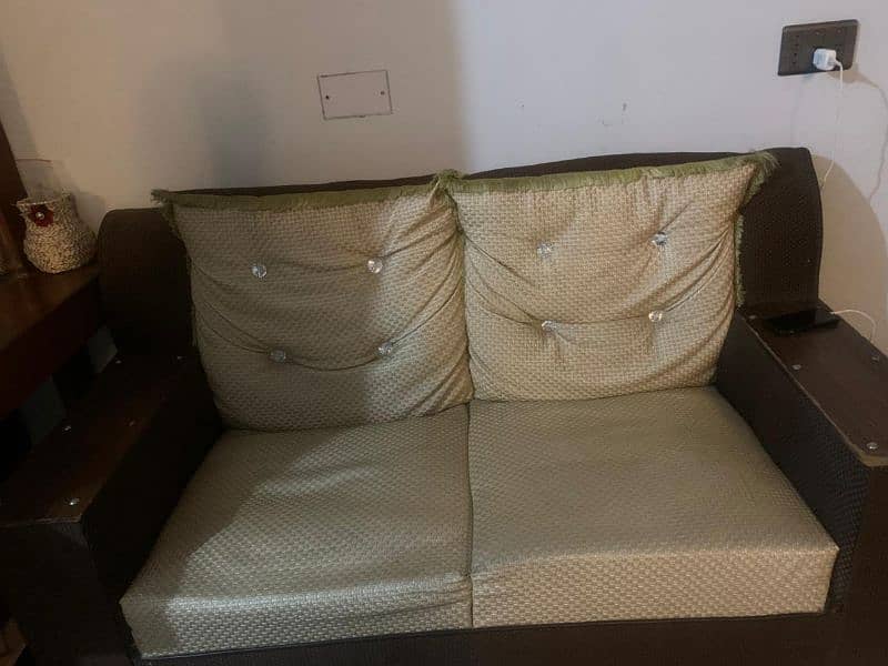 Sofa set 3+2+3 seater used 3