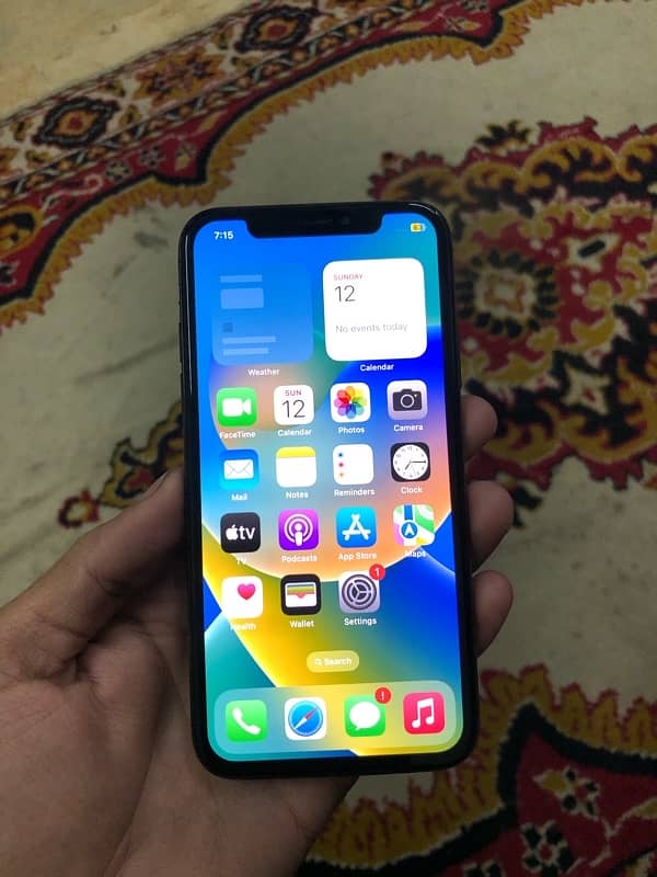 IPHONE X 256GB PTA APPROVED 1