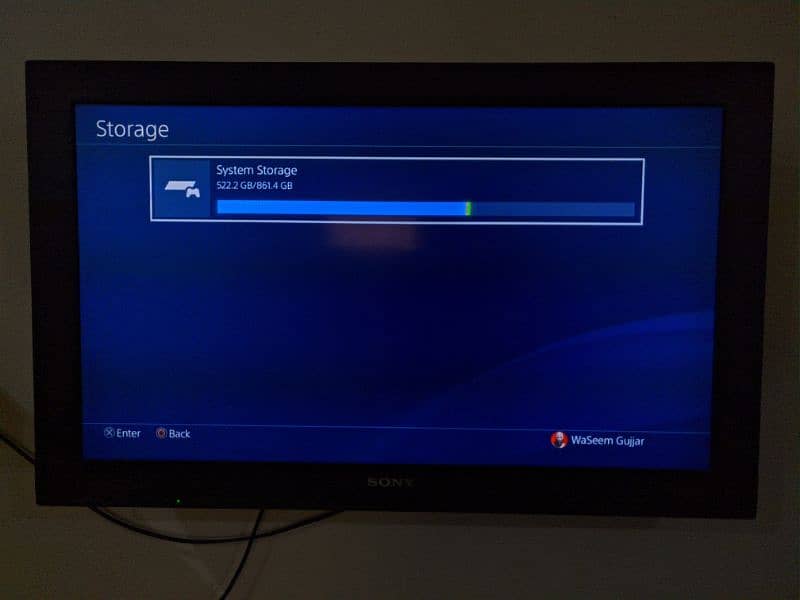 PS4 1TB with 1 controller sale or exchange 3