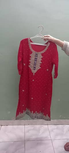 Bridal Sharara 03 Piece ready made Stitched